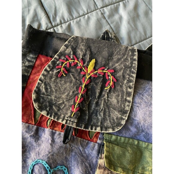 Rising International BOHEMIAN HOBO Backpack 17"X19" - Picture 2 of 5